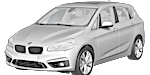 BMW F45 P2BF3 Fault Code